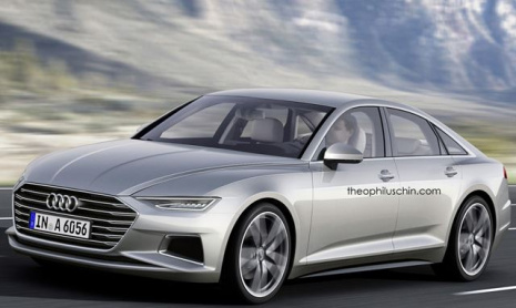 Вот так должна выглядеть следующая Audi A6